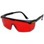 occhiali monocromatici rossi per misuratori laser